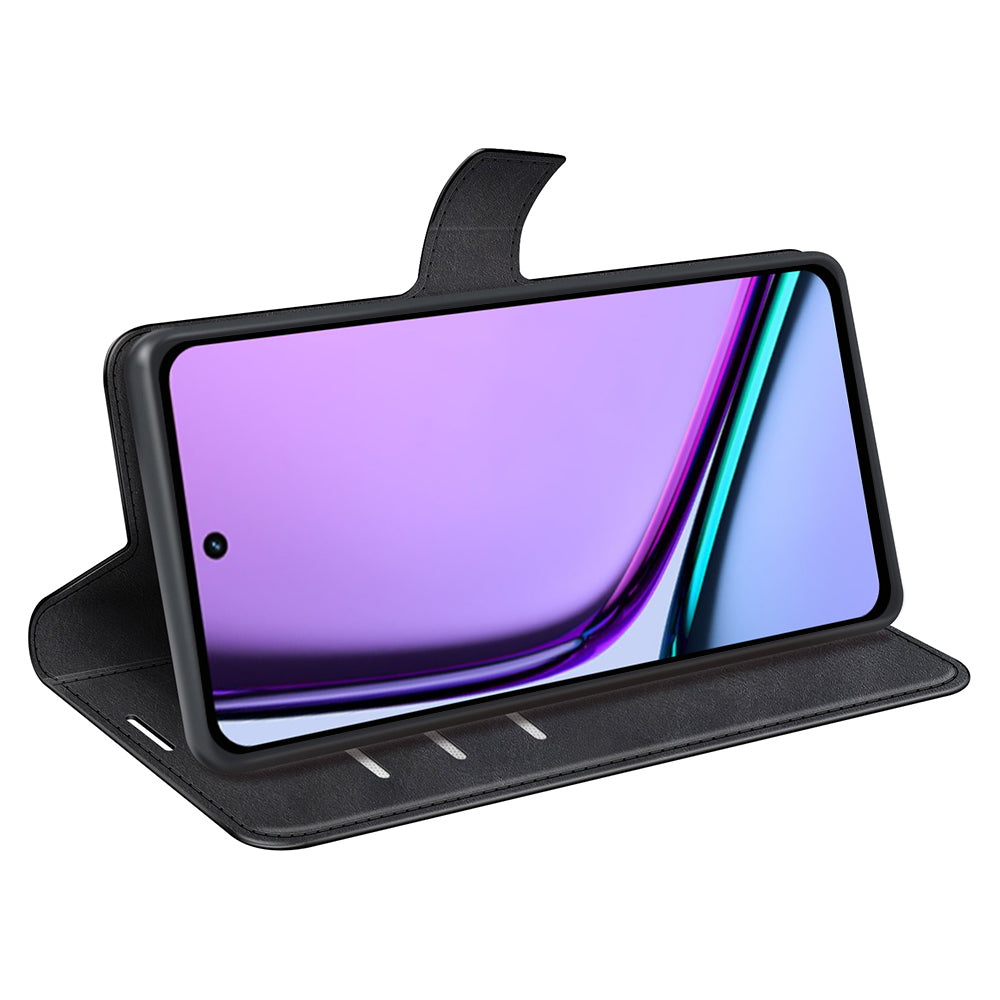 For Realme C67 4G Case Calf Texture Anti-scratch Leather Phone Wallet Stand Cover For Realme C67 4G Case Calf Texture Anti-scratch Leather Phone Wallet Stand Cover